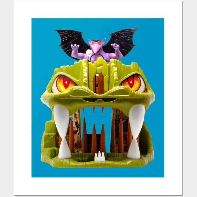 Fortress of Fangs Wall Art by Galactic Happy Hour